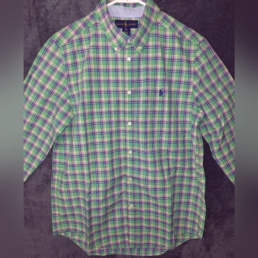 XL (18-20 Youth) Ralph Lauren: Long Sleeve Shirt